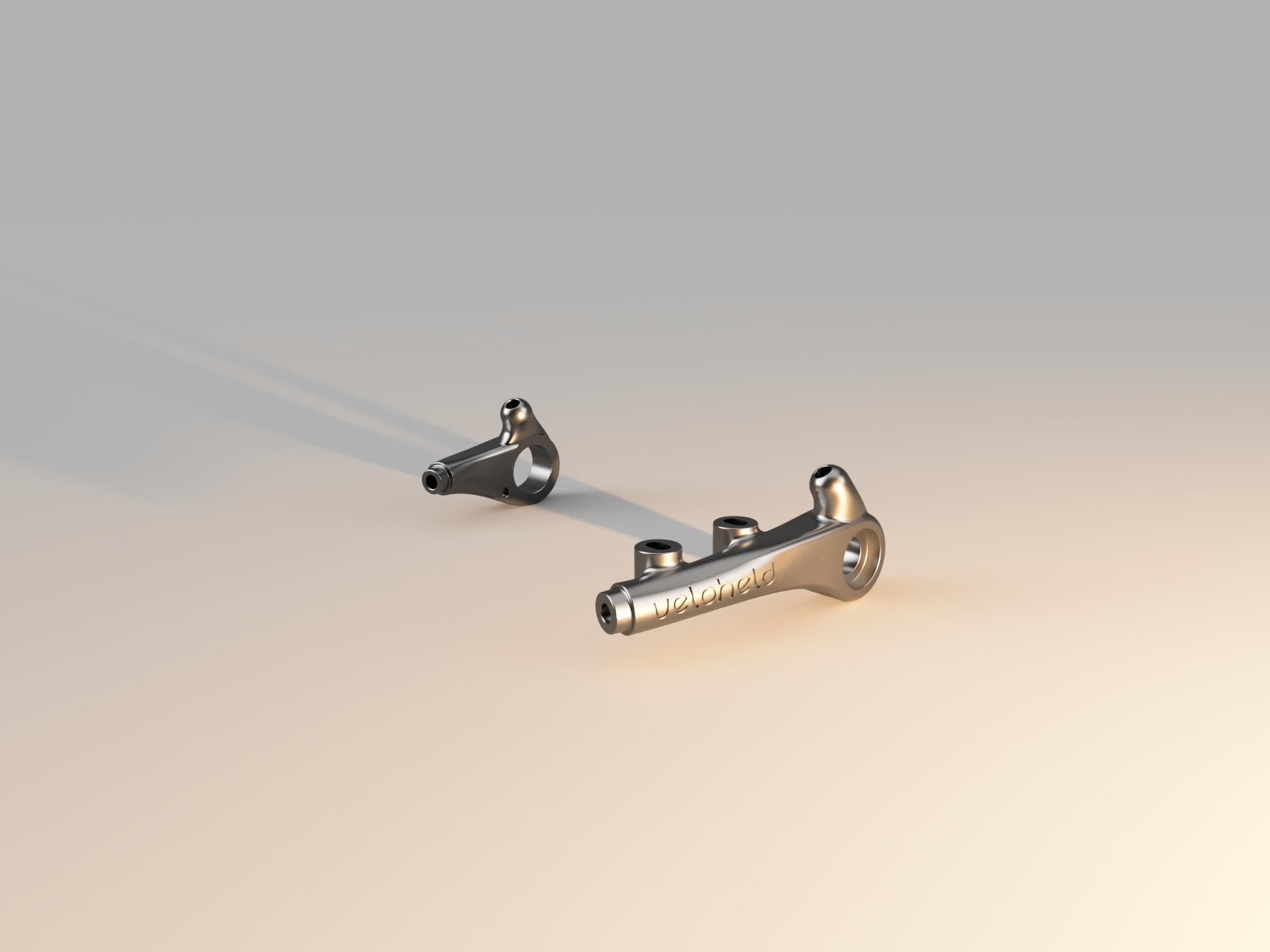 CAD-Rendering des Ausfallendes, zweite Ansicht